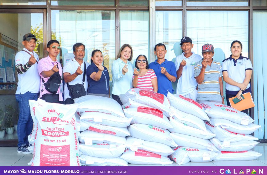 Mga nagpapalaisdaan sa Calapan, tumanggap ng ayuda