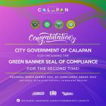 Calapan City muling kinilala ng National Nutrition Council