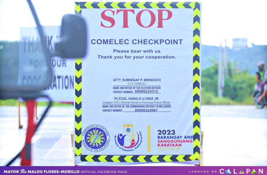 COMELEC checkpoints| BSKE 2023