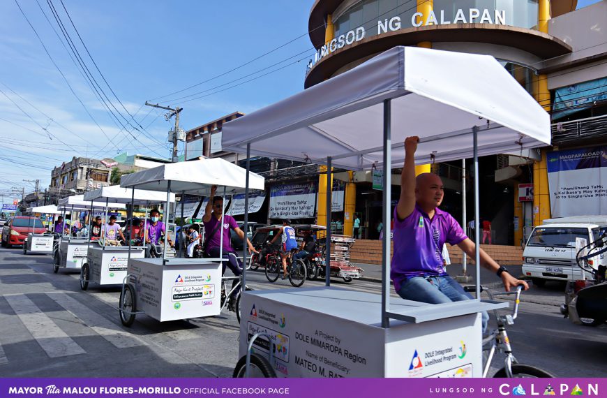 Awarding of Nego-Karts to Calapeño beneficiaries