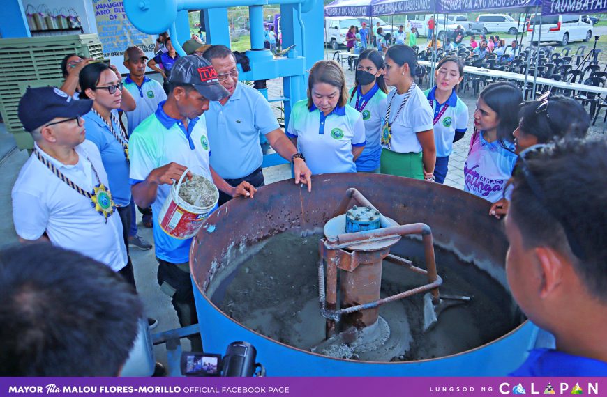 Inauguration and blessing of the Calapan City EPR-ready plastic circularity center, CCAPI 3rs vehicle and machineries