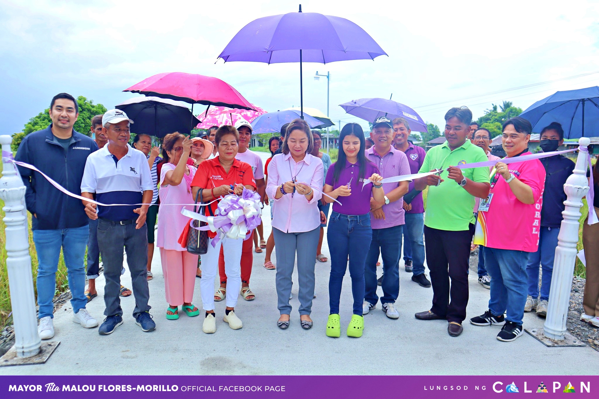Inauguration of Sitio Putol, Brgy. Sta. Isabel concreted road