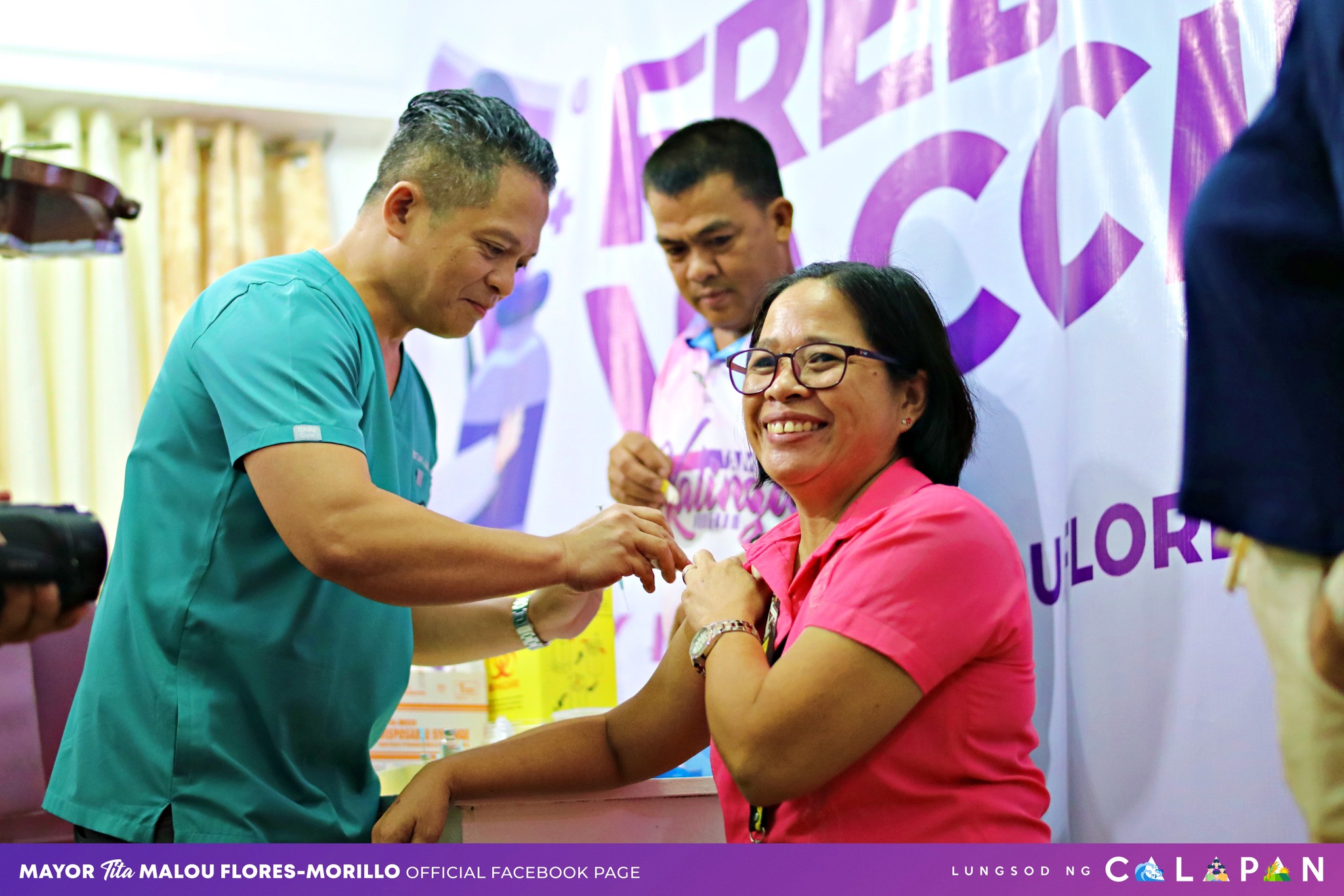Mayor Morillo: Libreng flu & pneumonia vaccine para sa mga Calapeño
