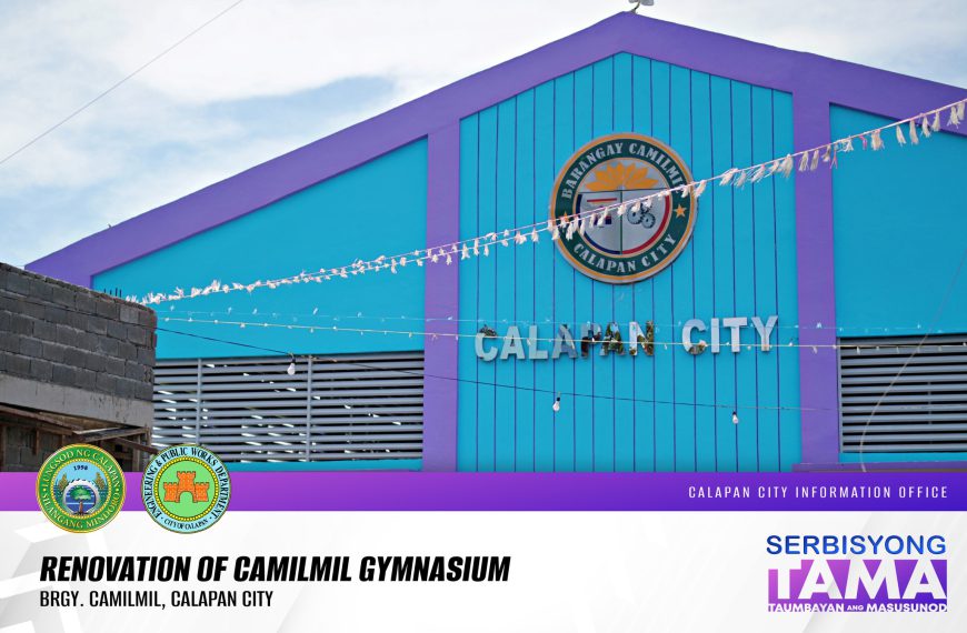 Inauguration of the newly renovated and improved Camilmil Gymnasium