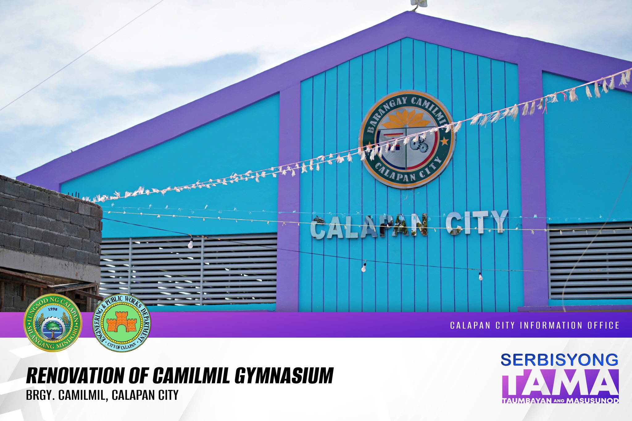 Inauguration of the newly renovated and improved Camilmil Gymnasium