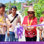 Inauguration of concreted street at Brgy. Suqui