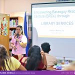 Empowering Barangay Reading Centers through Library Services