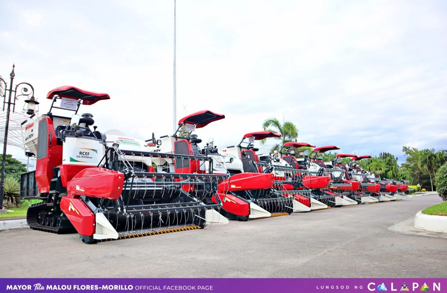 Turn-over ceremony of tractor and combine harvester, binigyang daan sa pangunguna ni City Mayor Morillo