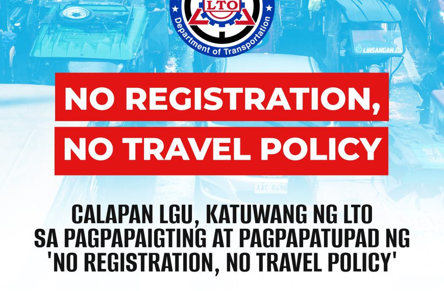 No registration, No travel policy