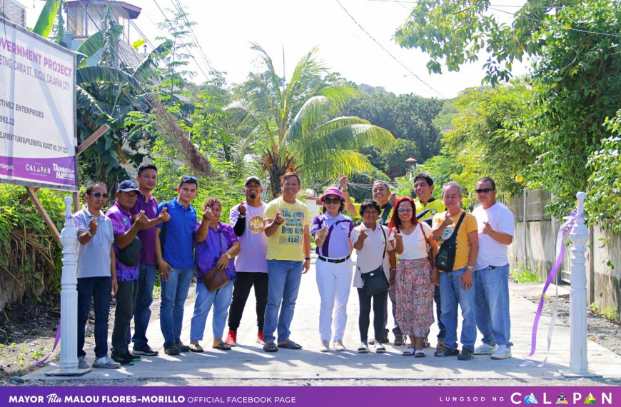 Road concreting ng Camia St., Brgy. Suqui, nagkakahalaga ng halos P1.2 million