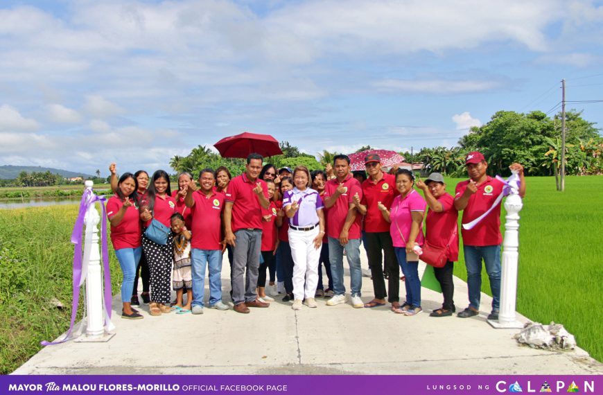 Pinakonkretong kalsada sa Sitio Ilaya, Brgy. Camansihan