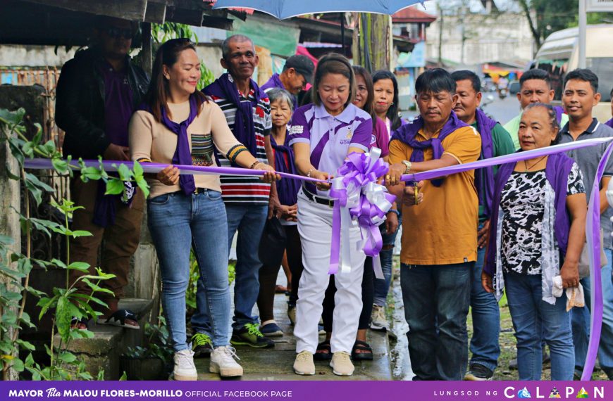 Proyektong tatapos sa pagbaha sa Sitio Silangan, Brgy. Comunal