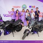 Turnover ceremony of two (2) unit of Kawasaki Motorcycle, binigyang daan ng Isuzu Calapan City