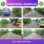 Brgy. Bucayao, Sitio Purok 2 rehabilitation and regravelling of road