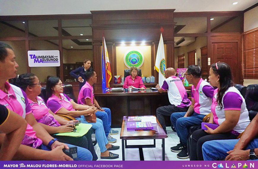 Sangguniang Barangay ng Camilmil bumisita sa tanggapan ni City Mayor Marilou Flores-Morillo