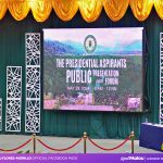 The Presidential aspirants, public presentation and forum