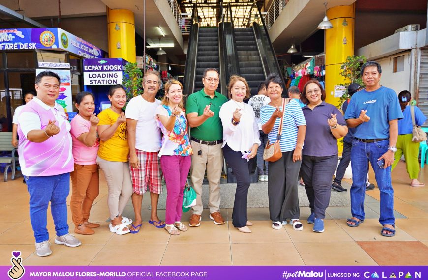 INSPECTING THE NEWLY CONSTRUCTED PUBLIC MARKET ESCALATOR