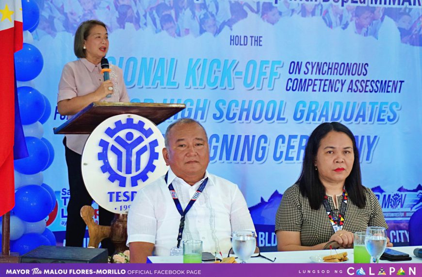 TESDA MIMAROPA REGIONAL KICK-OFF ON SENIOR HIGH SCHOOL GRADUATES ASSESSMENT AND CERTIFICATION