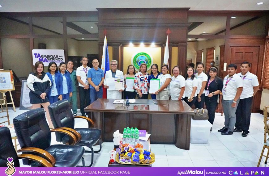 MOA SIGNING OF LABCURE, MEGALIFE AND MINDORO MED