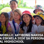 Brigada Eskwela 2024 – Personas National High School