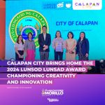 CALAPAN CITY BRINGS HOME THE 2024 LUNSOD LUNSAD AWARD, CHAMPIONING CREATIVITY AND INNOVATION