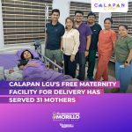 CALAPAN LGU’S FREE MATERNITY FACILITY FOR DELIVERY HAS SERVED 31 MOTHERS