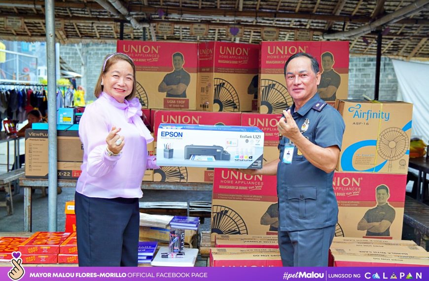 Pamahalaang Lungsod, naghandog ng mga equipment sa Bureau of Jail Management and Penology (BJMP) Calapan City