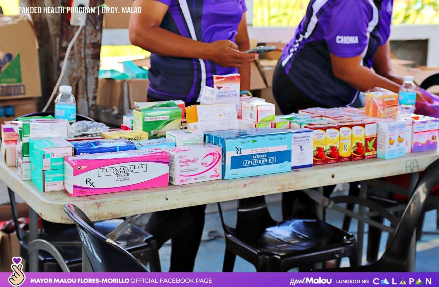 Expanded Health Program sa Barangay Sta. Maria Village at Malad