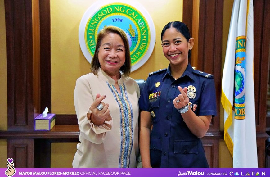 Courtesy Call ng Bagong City Fire Marshall ng Calapan