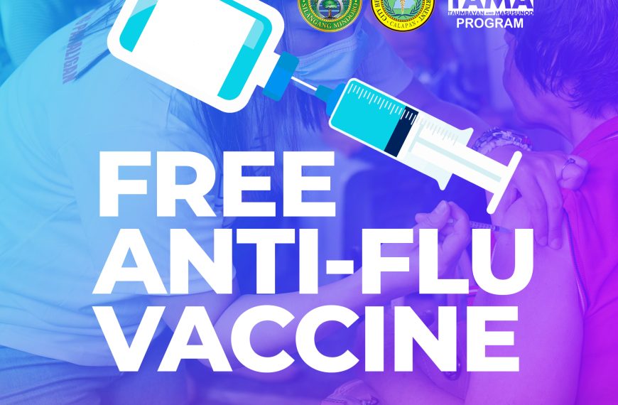 Libreng Anti-Flu Vaccine, hatid ng Calapan LGU