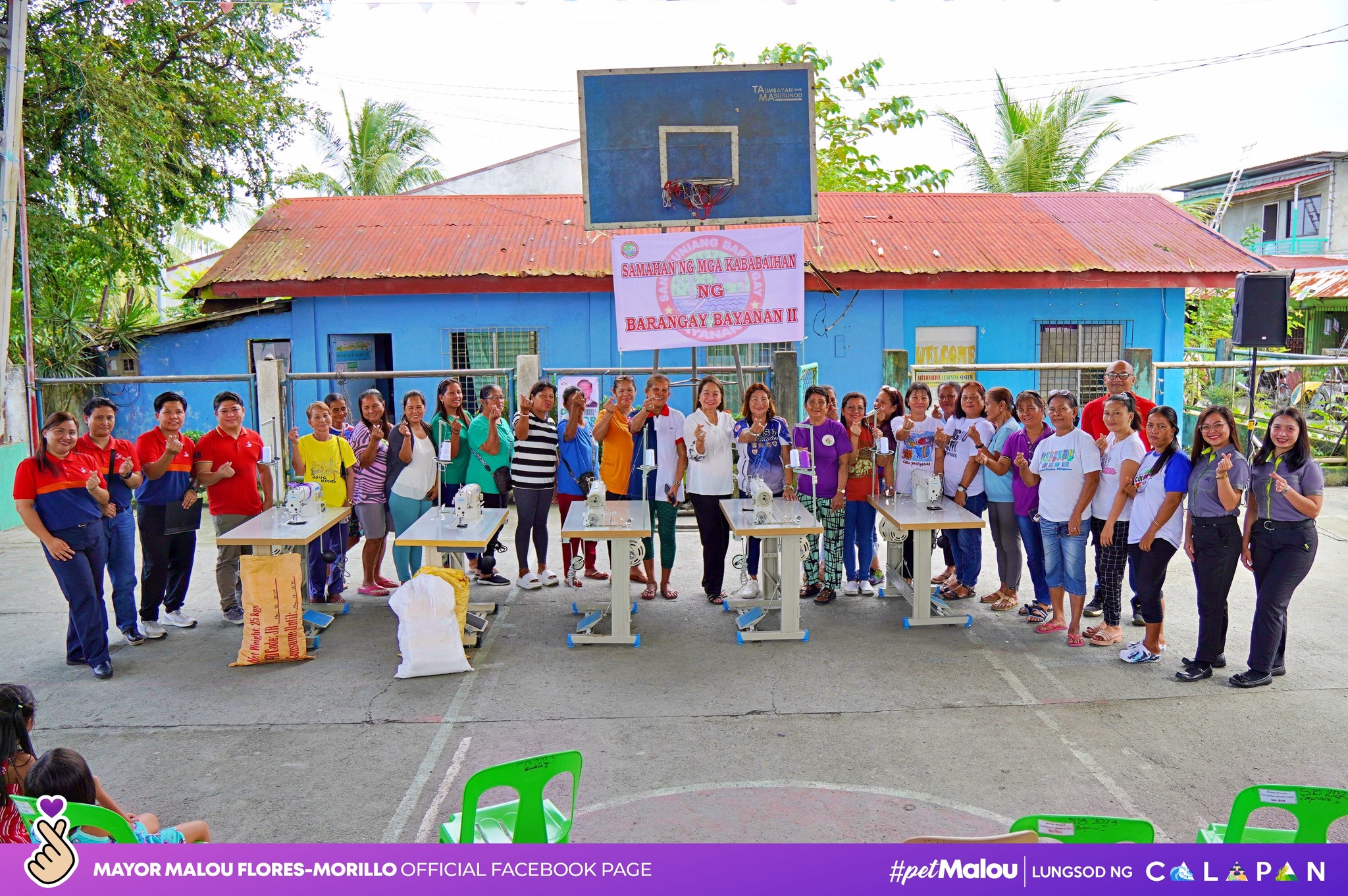 Ceremonial Turn-Over of Livelihood Materials for the Kababaihan of Bayanan II