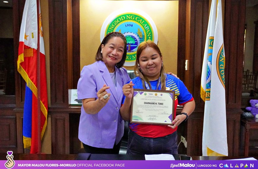 Congratulations, Charmaine M. Tonic!