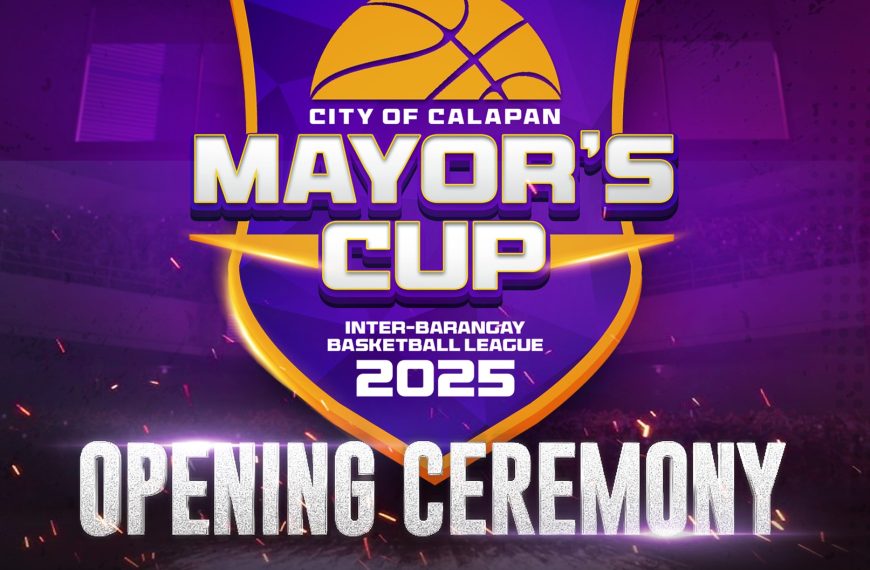 Calapan City Mayor’s Cup Inter-Barangay Basketball League 2025 Opening Ceremony!