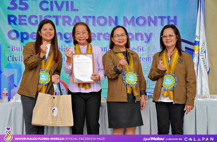 35th Civil Registration Month Opening Ceremony