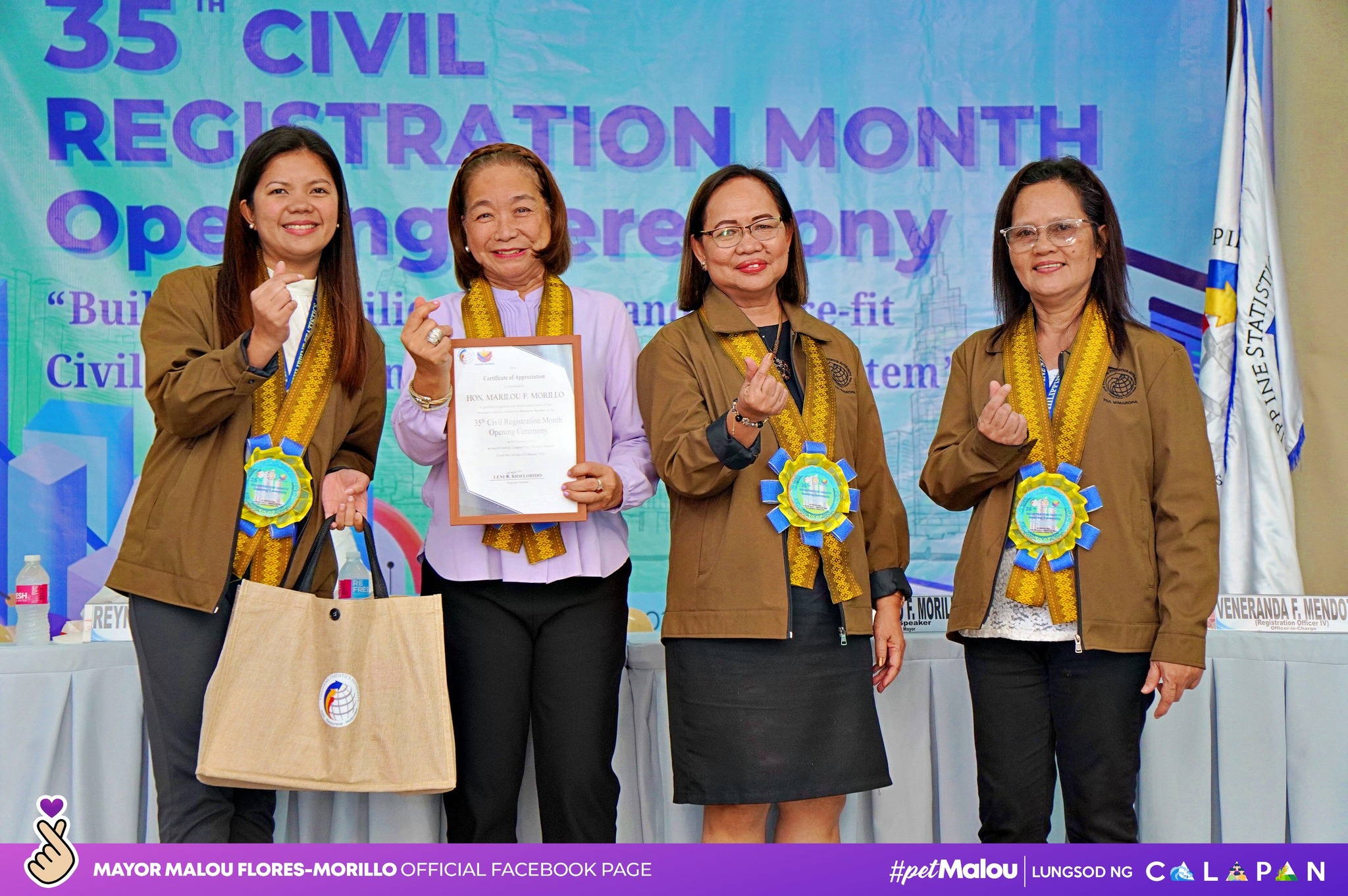 35th Civil Registration Month Opening Ceremony